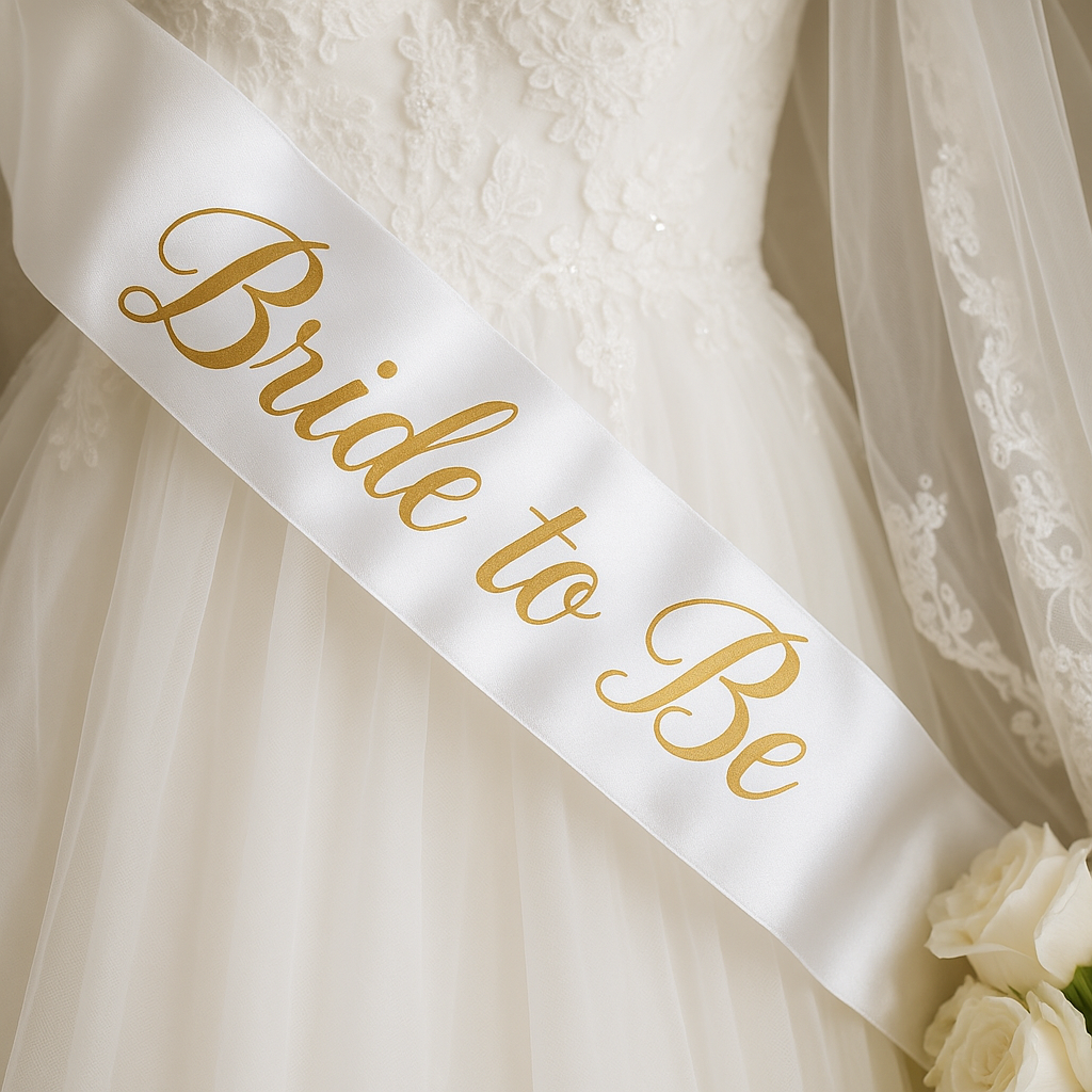 лента за булка Bride o be