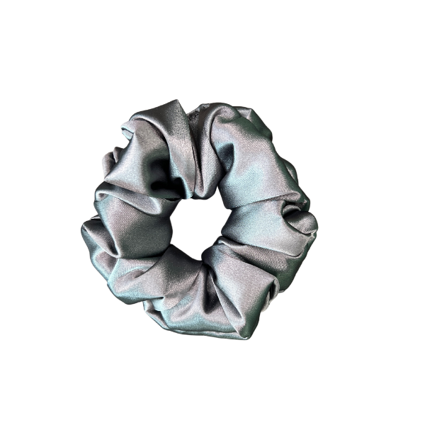Midnight Midi Silk Satin Скрънчи