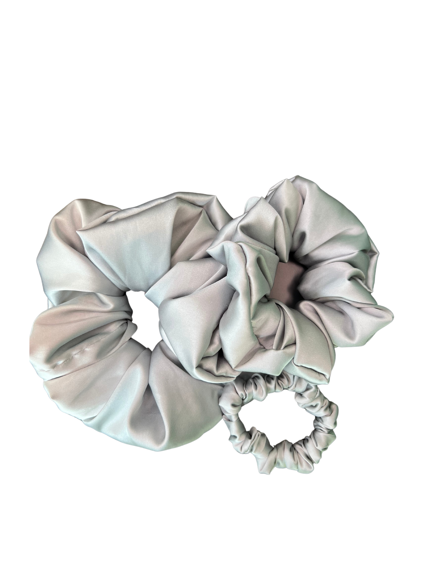 Silver Скрънчи Сет