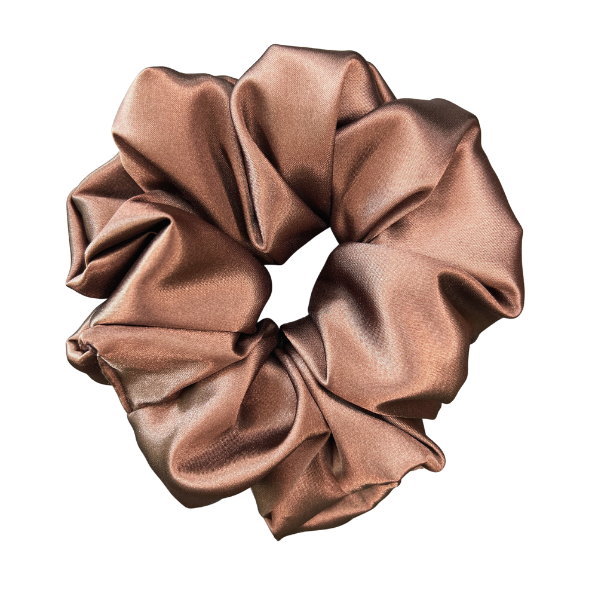 Espresso Maxi Silk Satin Скрънчи