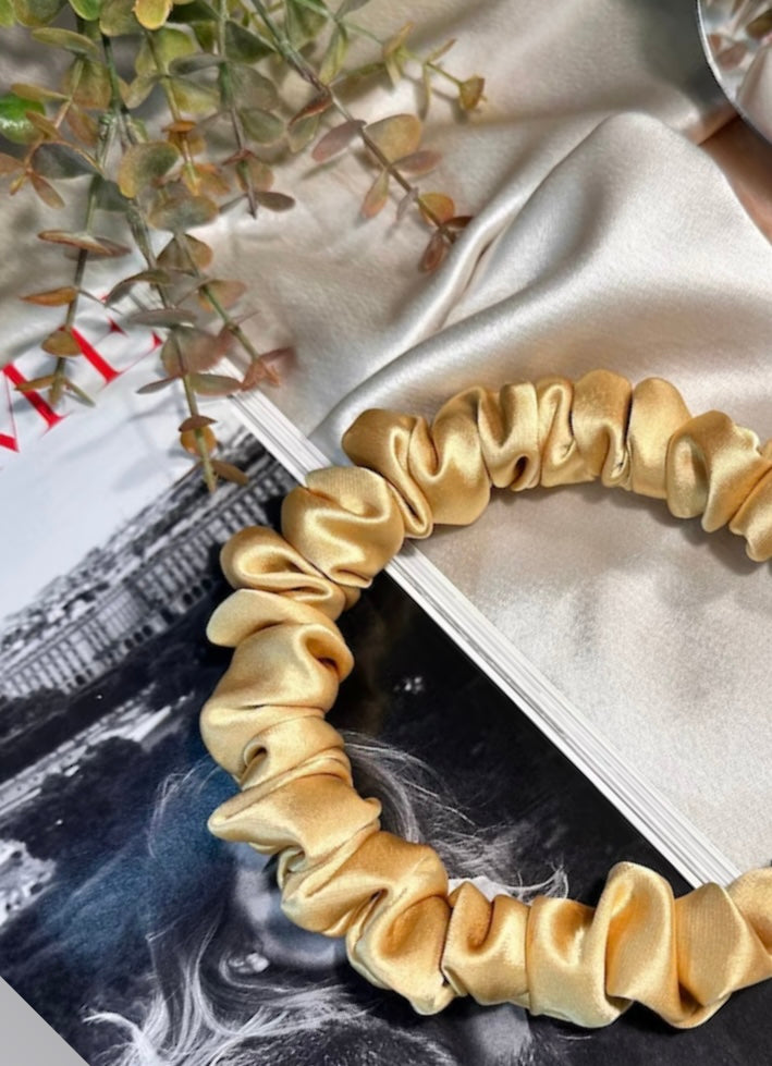 Диадема Satin Touch Gold