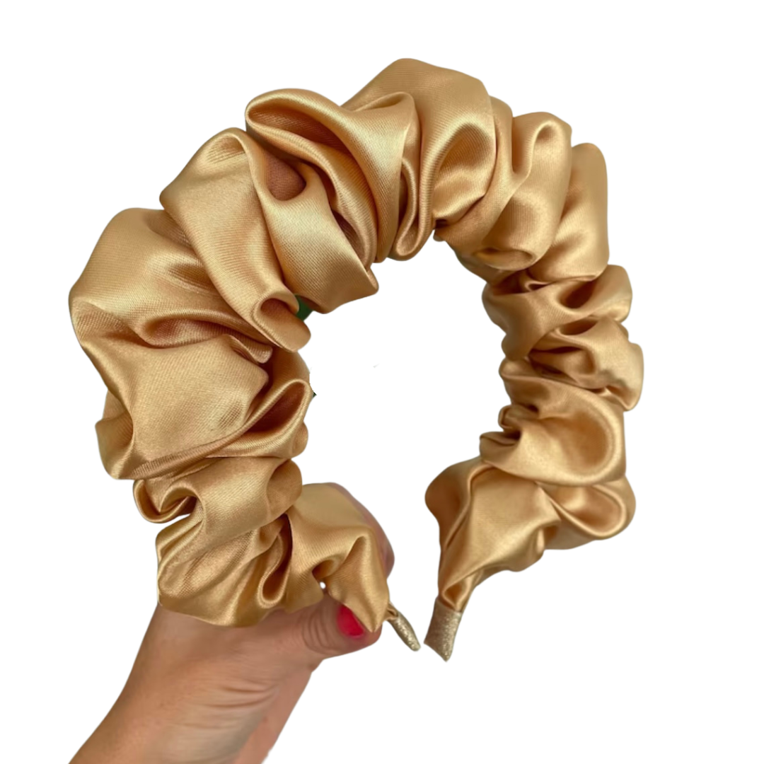 Диадема Satin Touch Gold