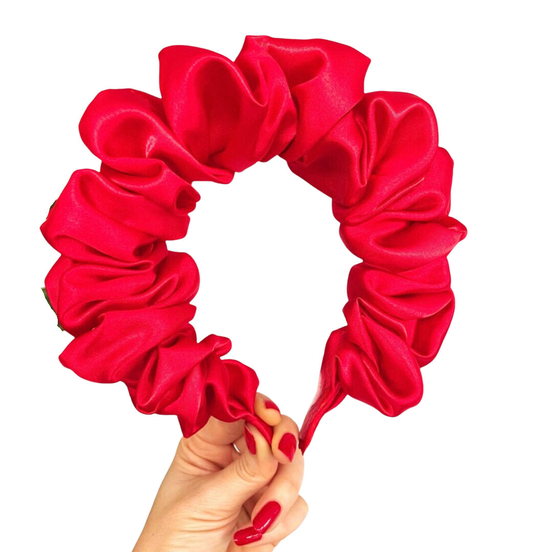 Диадема Satin Touch Red