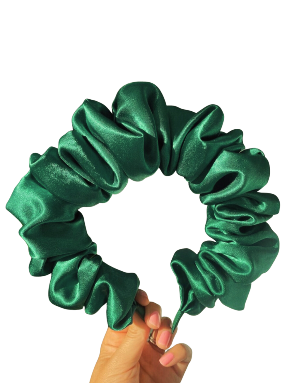 Диадема Satin Touch Green